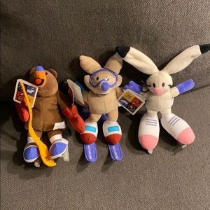 Winter Olympics 2002 Salt Lake City Plush Mascots